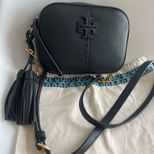 Tory Burch McGraw Leather Camera Bag
